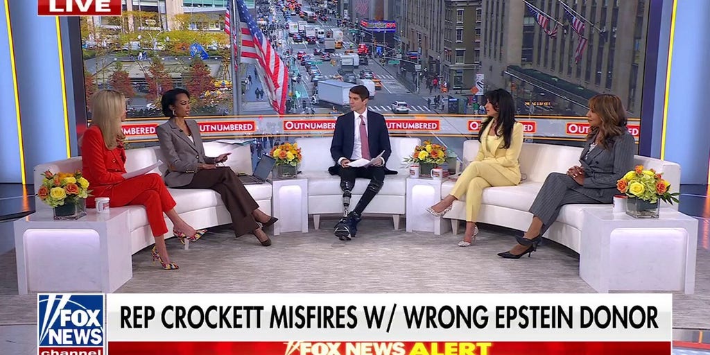 Rep. Crockett defends claim wrongly linking Jeffrey Epstein to Republicans
