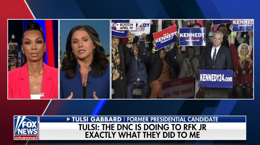 Tulsi Gabbard: Democrats are trying to discredit RFK Jr.