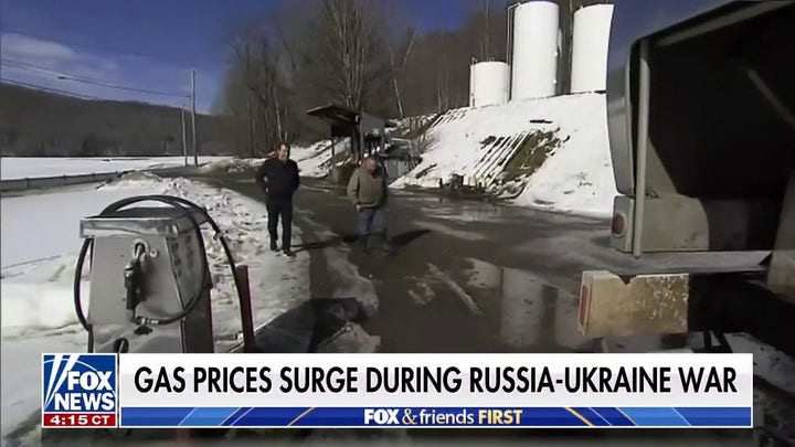Gas prices soar, oil truckers face labor shortages as Russia-Ukraine war rages on