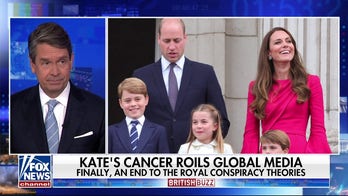 Kate's cancer diagnosis roils global media, ending the Royal conspiracy theories