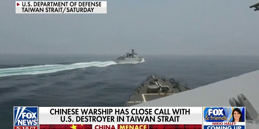Dod Releases Video Showing Close Call Between Chinese Warship Us Dod Releases Video Showing Close Call Between Chinese Warship Us