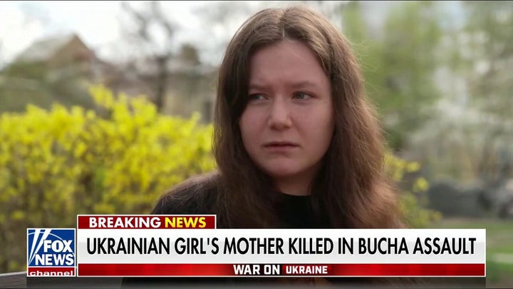 ‘I hope she didn’t feel the pain’: Ukrainian girl on her mother’s death