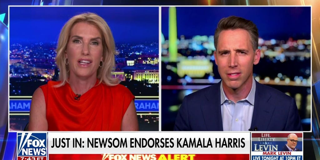 Josh Hawley: I don't think it will be Kamala Harris atop Democratic ticket | Fox News Video
