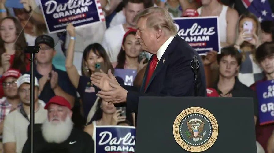 President Trump endorses Darline Graham during South Carolina campaign event