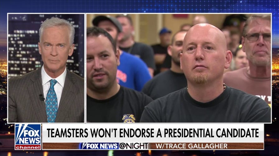 Why did the Teamsters not endorse a presidential candidate?: Trace Gallagher
