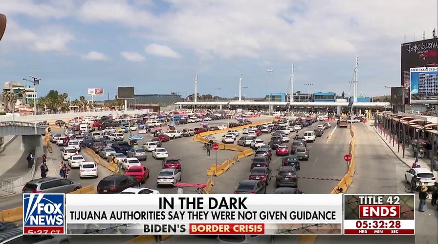 Tijuana authorities not given direction on how to handle Title 42 expiration