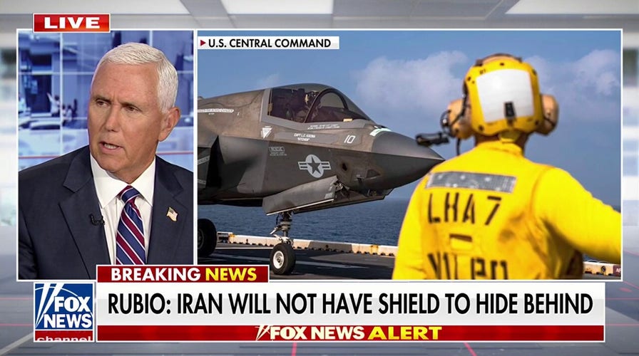 Pence warns US military may have to 'hit' Iran again to end conflict