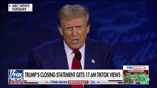 Trump's closing statement goes viral on TikTok: 'Staggering' - Fox News