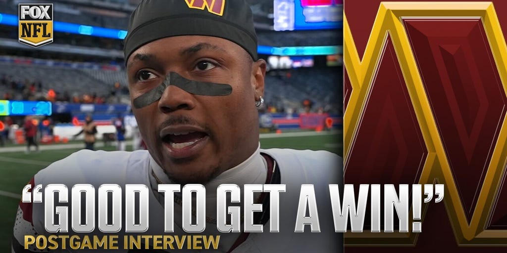 Terry McLaurin on Commanders ending 8-game losing streak: 'It's been a while since we felt this' 💪