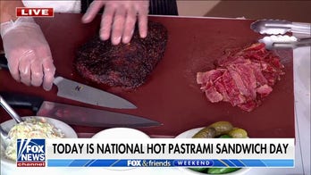 How do you make a hot pastrami sandwich?