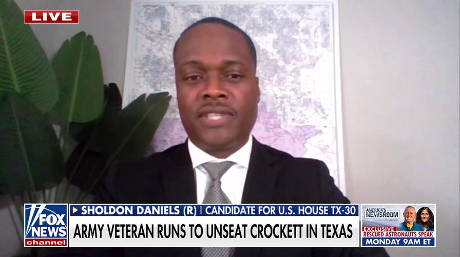 Army veteran runs to unseat Rep. Jasmine Crockett