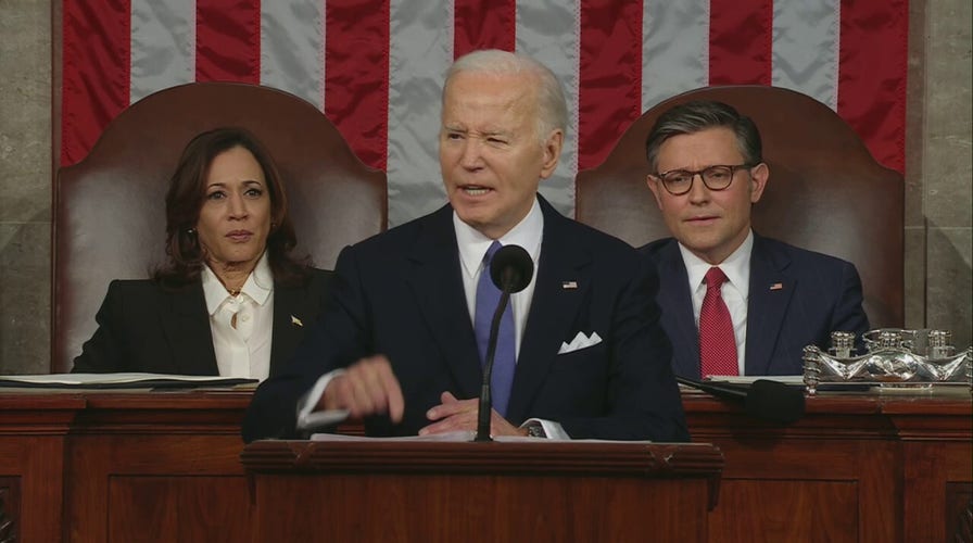 President Biden warns SCOTUS justices about the 'political power' of women during the State of the Union address