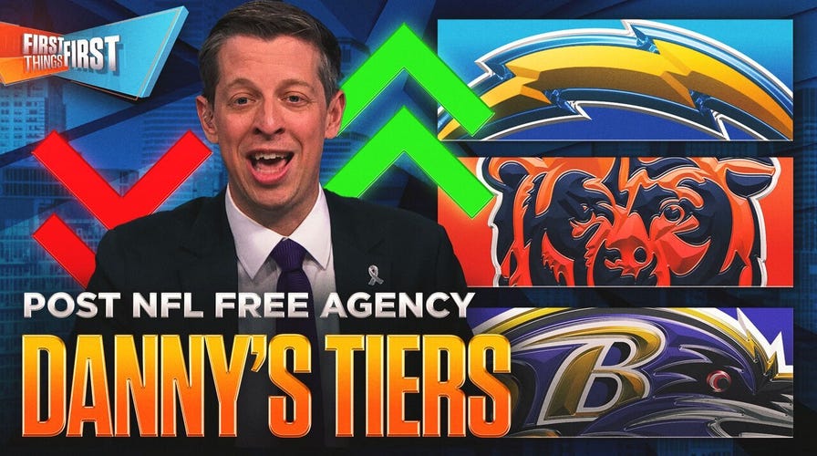 Danny Parkins NFL Tiers: Bears are a regression candidate 👀Chargers = Our Team, Vikings can win Super Bowl | First Things First