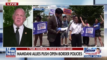 Tom Homan: These politicians are 'nuts'