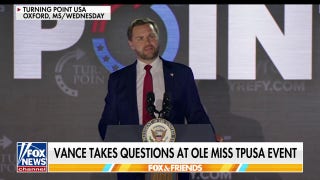 JD Vance takes questions from students at TPUSA event