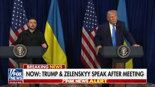 President Trump, Zelenskyy discuss peace plan after Mar-a-Lago meeting
