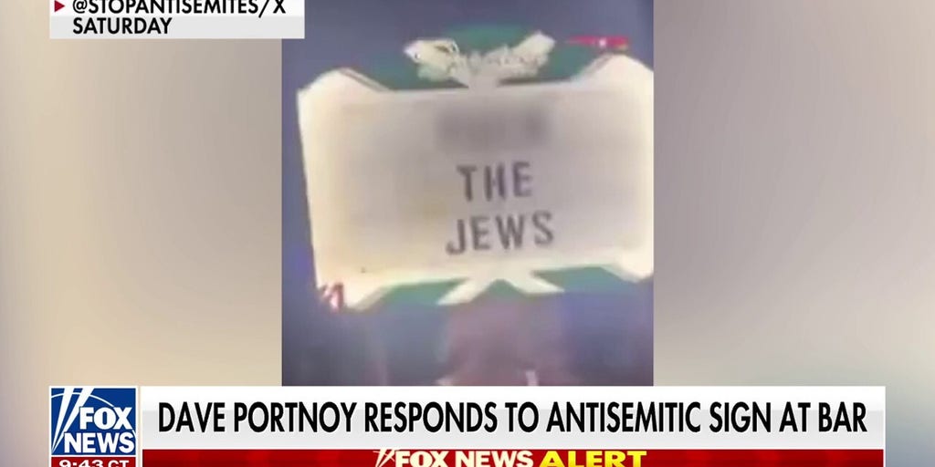 'Furious' Dave Portnoy sending culprits behind antisemitic bar sign to Auschwitz