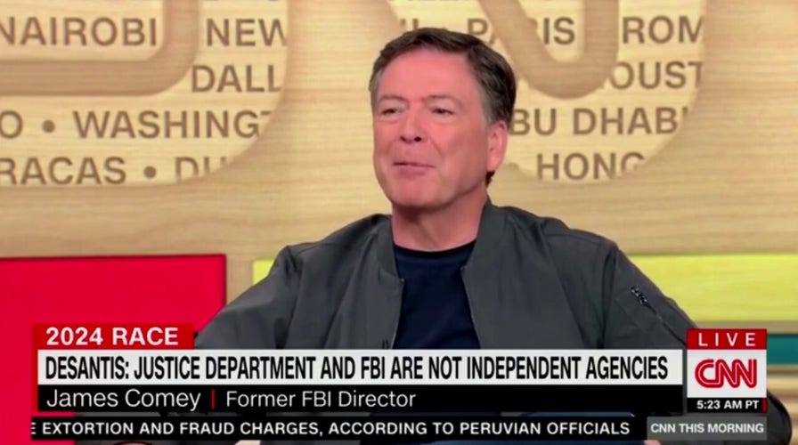Former FBI director Comey trashes idea that bureau is out to get Republicans: ‘Nutty article of faith’