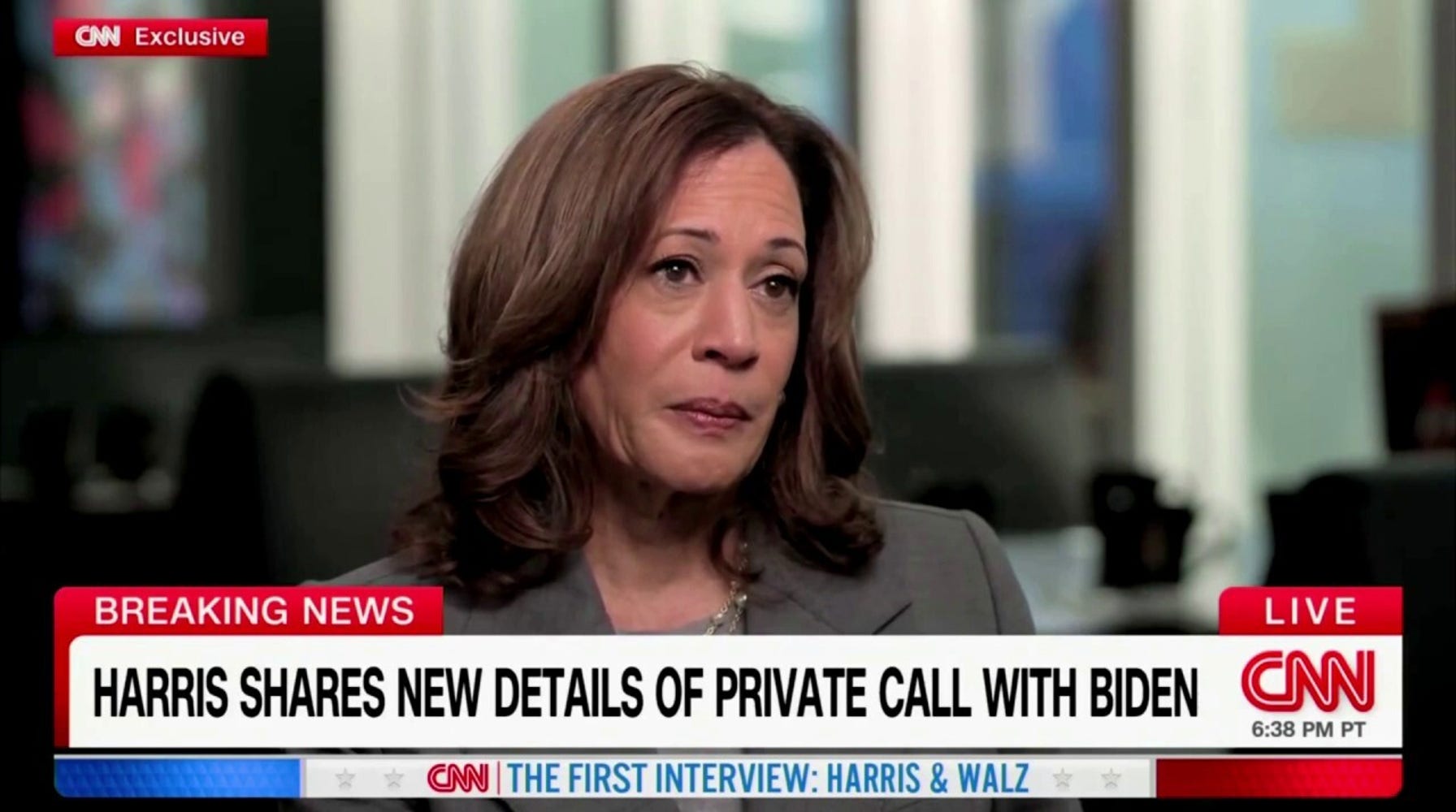 Kamala Harris' Top Five Moments in First Interview Since Ascending to Democratic Ticket