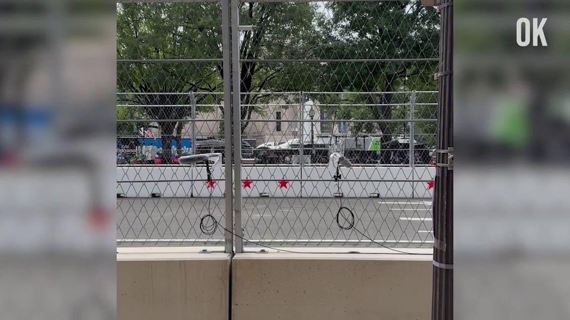 There's nothing like standing feet away from an IndyCar at full-speed