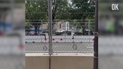 There's nothing like standing feet away from an IndyCar at full-speed