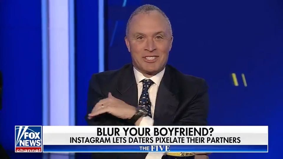 Instagram's boyfriend blurring trend roasted on 'The Five'