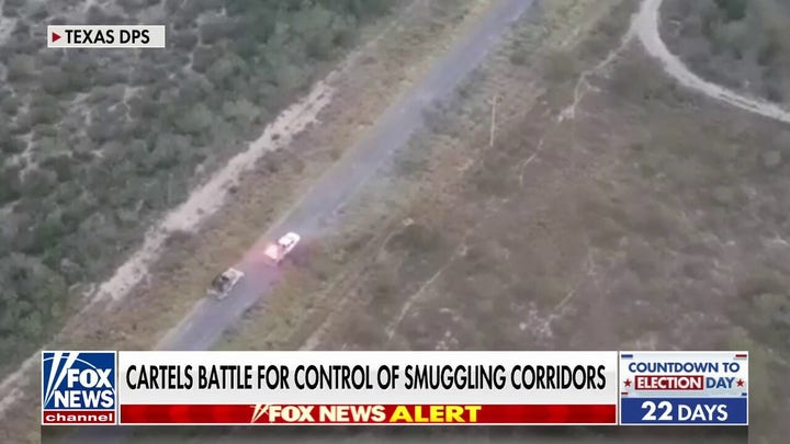 Gun battle erupts on southern border as cartels war over control of smuggling corridors