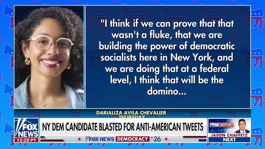 New York Democratic congressional candidate faces backlash over ‘anti-America’ posts