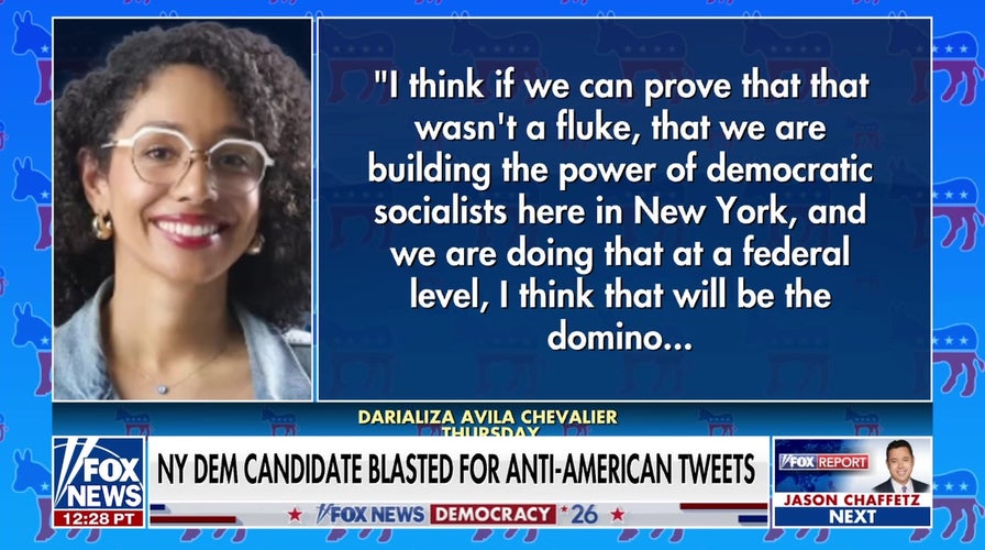 New York Democratic congressional candidate faces backlash over ‘anti-America’ posts
