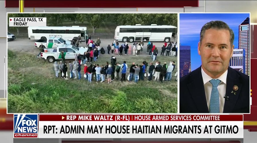A segment on Biden's plans to house Haitian migrants at GITMO