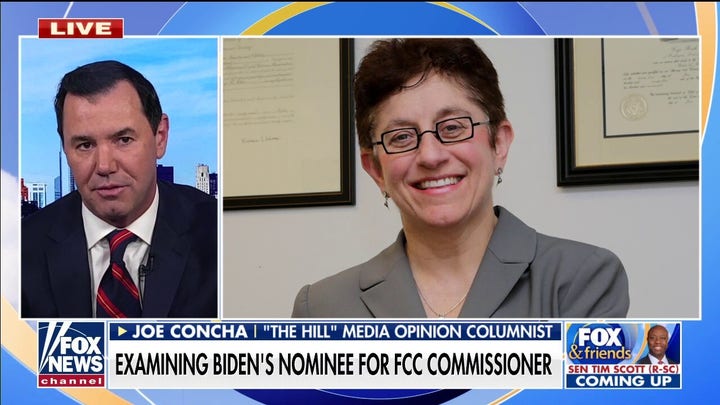 Concha slams Biden's FCC nominee: The definition of a 'hack'