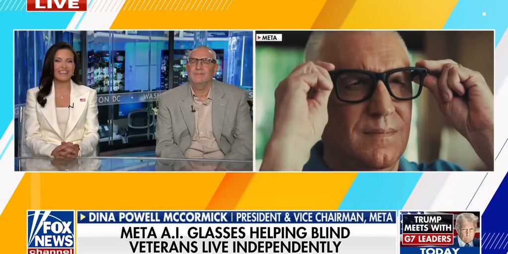 Meta AI glasses help blind veterans live independently