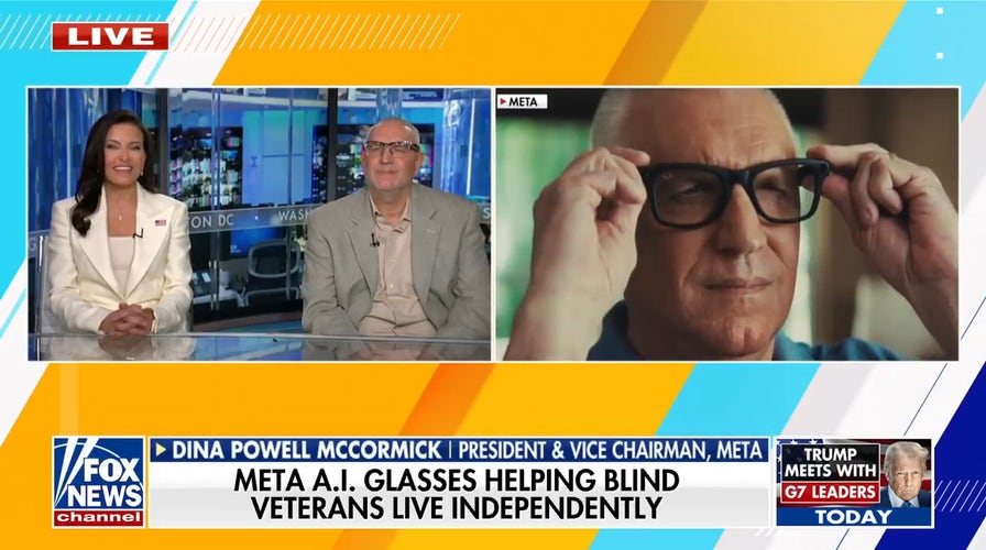 Meta AI glasses help blind veterans live independently