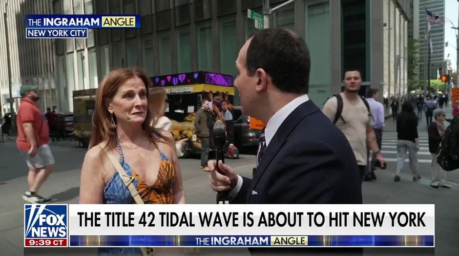 New Yorkers react to the Title 42 tidal wave about to hit NYC