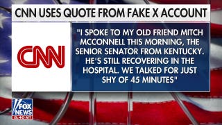 CNN una cita de una cuenta falsa de X sobre la salud Mitch