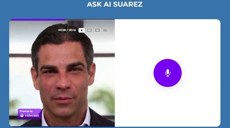 2024 candidate Francis Suarez gets an AI doppelganger