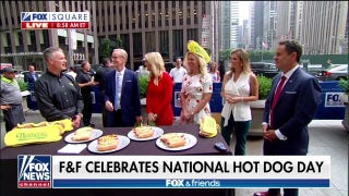 'Fox & Friends' hosts celebrate National Hot Dog Day with Nathan's Famous - Fox News