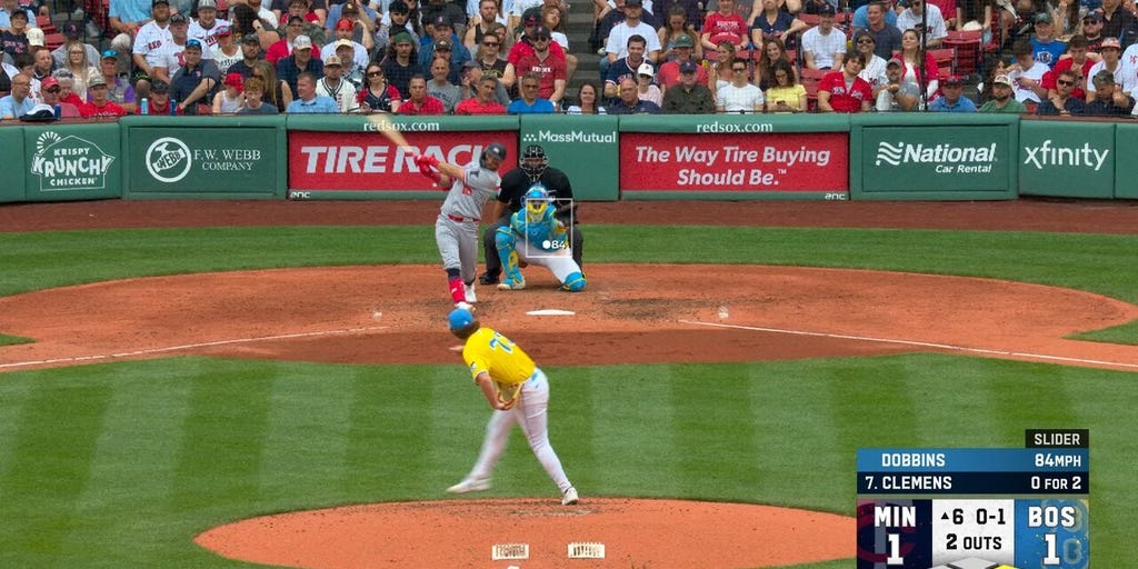 Kody Clemens cranks a two-run homer as Red Sox grab lead over Twins