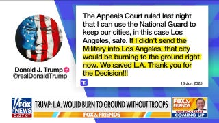 Trump scores legal victory in National Guard dispute with California