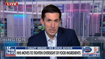 Calley Means sounds alarm on deadly health risks associated with ultra-processed food