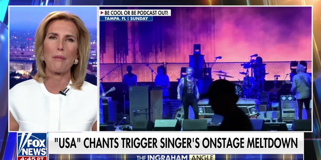 Black Crowes singer's anti-USA rant triggers Laura Ingraham's fiery reaction