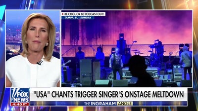 Black Crowes singer's anti-USA rant triggers Laura Ingraham's fiery reaction