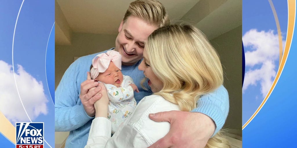 Peter Doocy and Hillary Vaughn celebrate birth of their daughter Fox