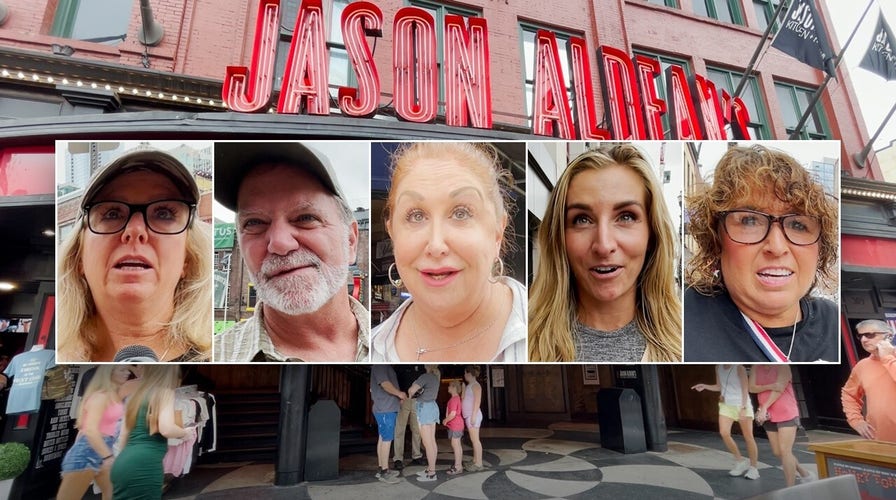 Americans outside Jason Aldean’s Nashville bar scoff at music video backlash: ‘bunch of sissies’