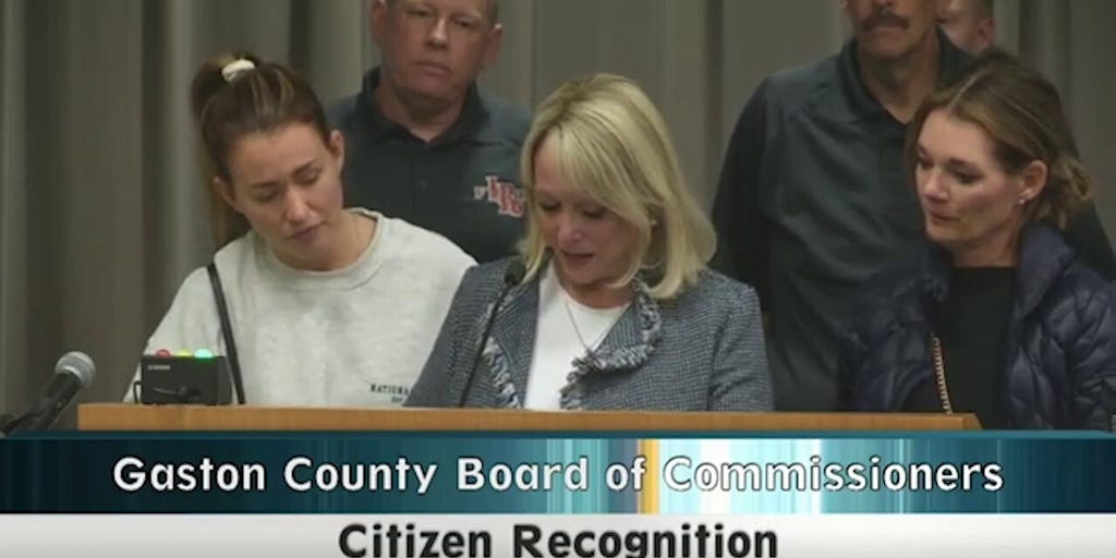 Mother of NASCAR’s Denny Hamlin delivers emotional plea for funding after deadly house fire