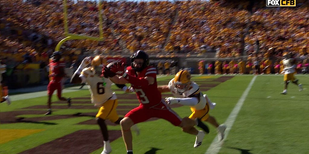 Will Hammond connects with Coy Eakin for a 30-yard TD, giving Texas Tech lead over Arizona State