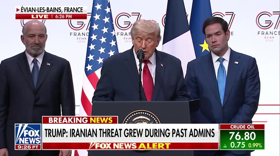 Trump promete que Irán nunca tendrá armas nucleares mientras él esté al mando