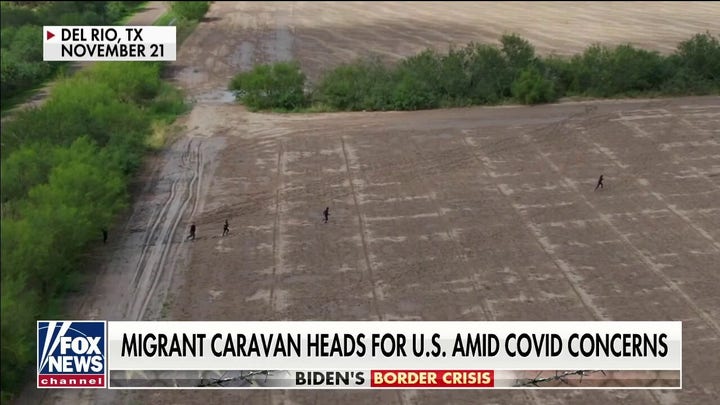Migrant caravan heading toward US amid fears of omicron variant 