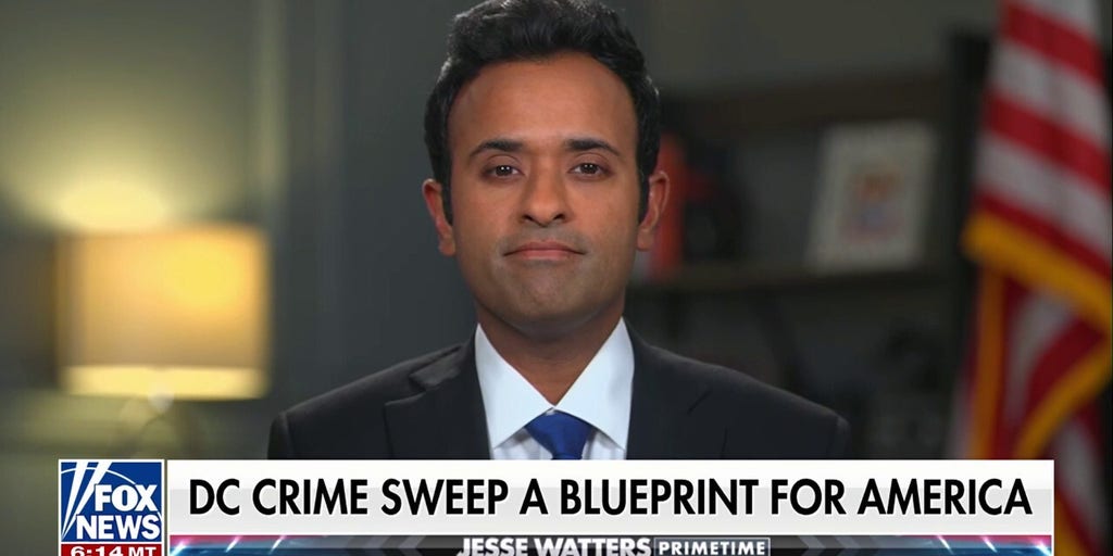 Our leaders should 'clean up the spate of violent crime' in our cities, says Vivek Ramaswamy
