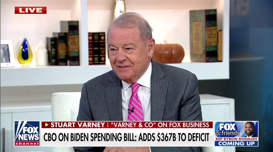 Stuart Varney on the real cost of the Biden spending bill 
